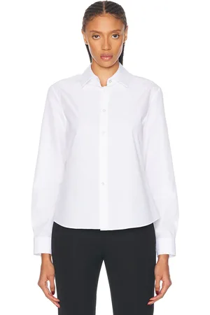 The Row Maigret Shirt in White - White. Size 0 (also in 6).