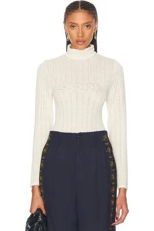 BODE Louise Pullover in Cream - White. Size M (also in XS).