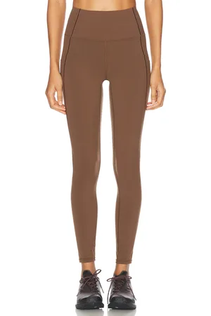 Varley Shape High Pocket 25 Legging in Carob - Brown. Size L (also in XS).