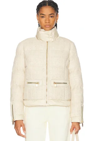 Goldbergh Chamonix Ski Jacket in Cream - Cream. Size 36 (also in 38, 40, 42).