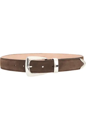 Khaite Benny 30mm Belt in Ebano - Brown. Size 90 (also in ).