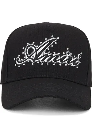 AMIRI Crystal Hat in Black - Black. Size all.
