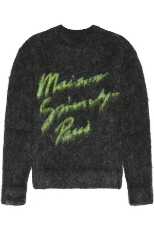 Givenchy Crew Neck Sweater in Charcoal - Grey. Size L (also in M, S, XL/1X).