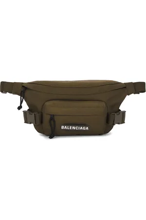 Balenciaga Ski Beltpack Bag in Khaki - Brown. Size all.