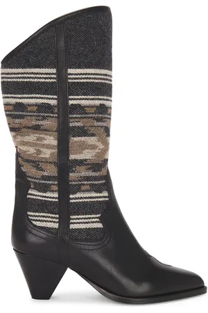 Isabel Marant Lijita Boot in Faded Black - Black. Size 36 (also in 37, 41).