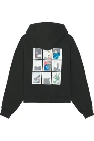 AGOLDE X RSVP Gallery Easton Hoodie in Multi Polaroid Print - Black. Size L (also in S).