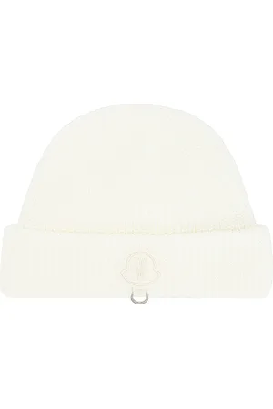 Moncler X Willow Smith Wool Beanie in Cream - Cream. Size all.