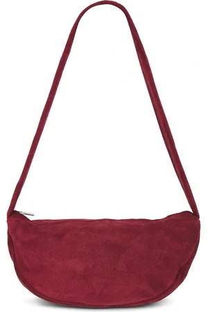 St Agni Soft Crescent Bag in Rouge - Red. Size all.