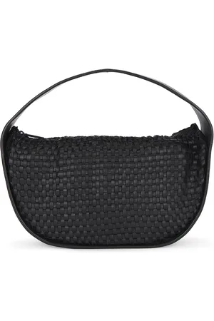 St Agni Woven Petit Arc Bag in Black - Black. Size all.