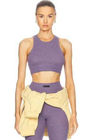 FEAR OF GOD Waffle Sport Tank in Lavender - Lavender. Size M (also in S, XS).