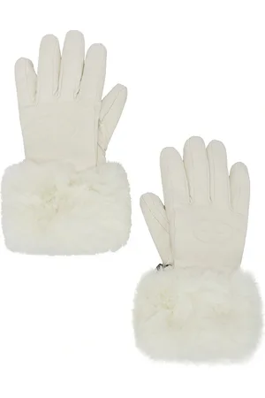 Goldbergh Lady Gloves in Cream - Cream. Size 6.5 (also in ).