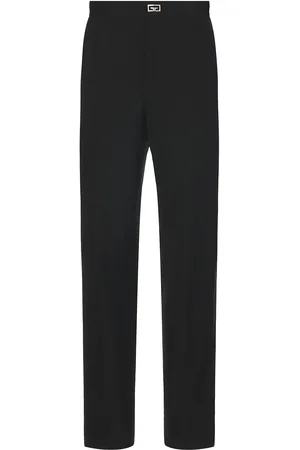 Givenchy New Metal Detail Pants in Black - Black. Size 48 (also in 50, 52).