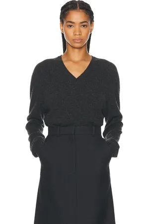 The Row Isaora Top in Enzyme Black - Black. Size M (also in ).