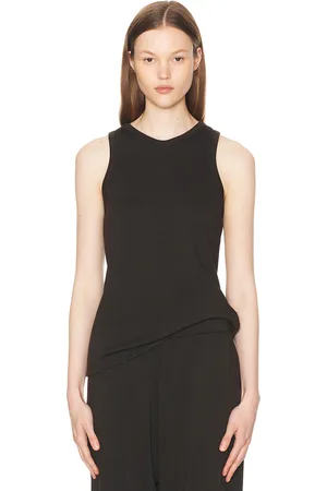 The Row Marius Top in Dark Brown - Brown. Size L (also in M, S, XS).