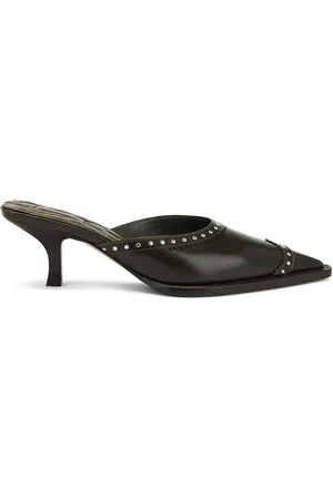 Burberry Bird Kitten Heel in Shale - Black. Size 36 (also in 37, 37.5, 38.5, 39, 39.5, 40, 41).