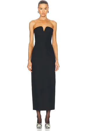 Khaite Yao Dress in Black - Black. Size 0 (also in ).