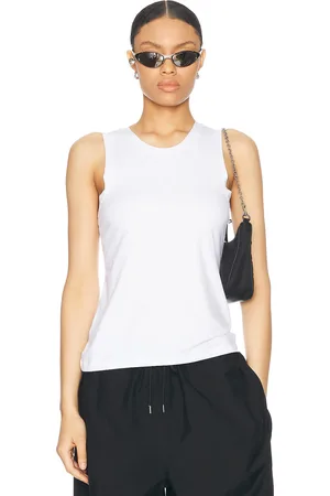 Acne Studios Elando Tank Top in Optic White - White. Size L (also in M, S, XS).