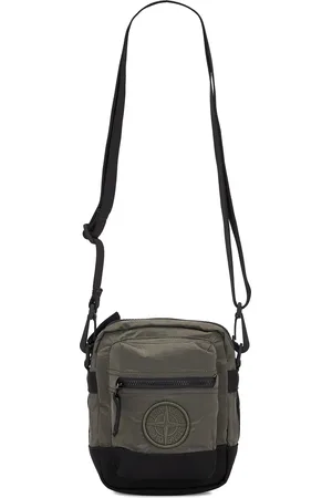 Stone Island Pouch Bag in Musk - Green. Size all.