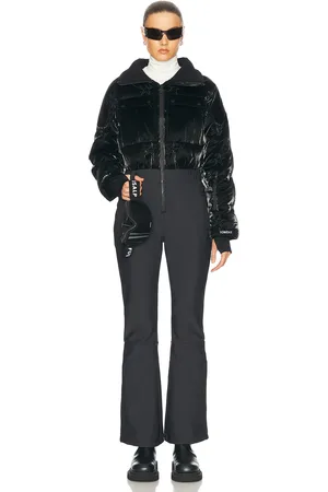 Perfect Moment Helen Ski Suit in Jet Black - Black. Size L (also in S, XS).