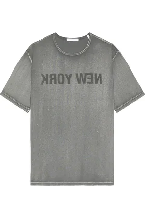 Helmut Lang New York Tee in Gunmetal - Grey. Size S (also in ).