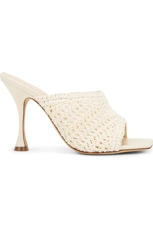 MAGDA BUTRYM Crochet Mule in Cream - Neutral. Size 36.5 (also in ).
