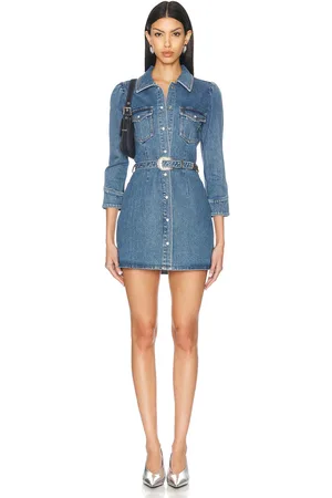 Retrofete Wiley Dress in Montana - Blue. Size M (also in S, XS).