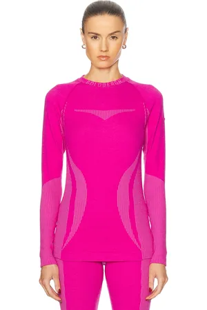 Goldbergh Slick Baselayer Top in Passion Pink - Pink. Size L/XL (also in S/M, XXS/XS).