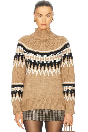 SER.O.YA Everest Sweater in Tan - Tan. Size M (also in XL).