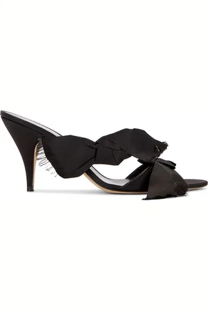 The Row Voluptas High Heel Sandal in Black - Black. Size 36 (also in 36.5, 37, 37.5, 38.5, 39, 40, 41).