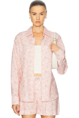 Comme Si La Shirt Classica in Alexander Study Peach - Pink. Size L (also in M, S, XL, XS).
