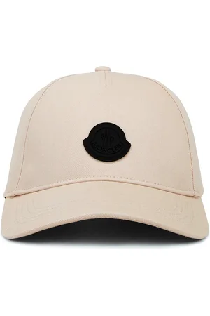Moncler Baseball Cap in Silk White - Neutral. Size all.