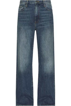Simkhai Poe Wide Leg Jeans in Vintage Wash - Blue. Size 30 (also in 31, 34, 36).