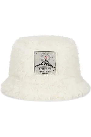 Perfect Moment Bucket Hat in Snow White - White. Size all.
