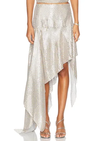 SIEDRES Grazia Skirt in Grey - Grey. Size 34 (also in 36, 40).