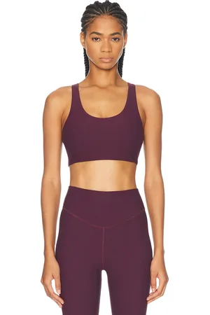 The Upside Peached Jade Bra in Fig - Purple. Size L (also in S).