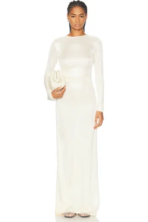 TOVE Luella Dress in Cream - Cream. Size 38 (also in 40).