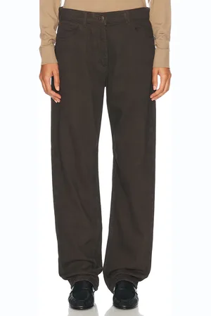 The Row Bercy Jean in Brown - Brown. Size 23 (also in 24, 26, 28).