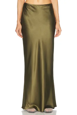 Cult Gaia Chantel Skirt in Cedar - Olive. Size S (also in XS).