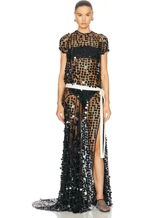 SIEDRES Siljas Dress in Black - Black. Size 40 (also in ).