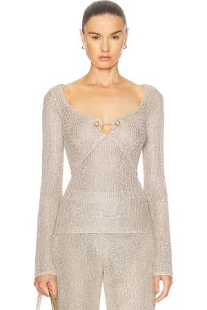 Cult Gaia Kezia Top in Beach - Beige. Size L (also in XS).