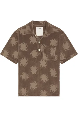Oas Ember Girona Terry Shirt in Grey - Grey. Size L (also in M, S, XL/1X).