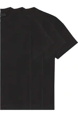 FEAR OF GOD 3 Pack Essential Tee in Black - Black. Size L (also in M, S, XL, XS).