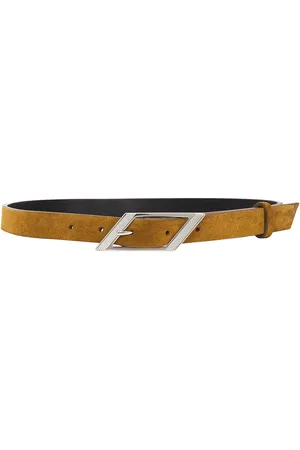 The Attico Belt in Olive Brown - Brown. Size L (also in M).