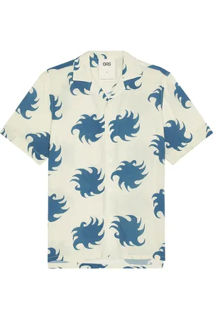 Oas Sky Ember Viscose Shirt in White - White. Size L (also in S).