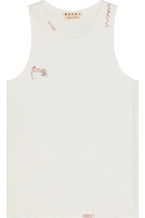 Marni Tank Top in Lily White - White. Size 46 (also in 50).