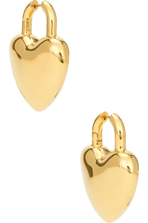 Balenciaga Minnie XL Earrings in Shiny Gold - Metallic Gold. Size all.