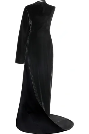 Alaïa High Slit Gown in Noir - Black. Size 34 (also in 38).