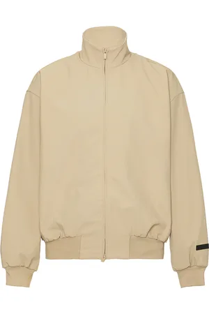 FEAR OF GOD Bonded Nylon Bomber Jacket in Desert Sand - Beige. Size L (also in ).