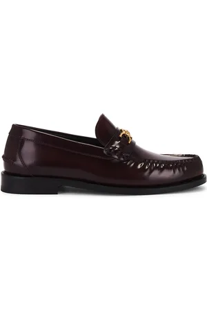 VERSACE Loafer in Burgundy-Oro in Burgundy-Oro - Burgundy. Size 40 (also in 42, 43, 46).