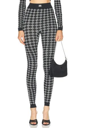AMIRI Quad Seamless Legging in Black - Black. Size M/L (also in XS/S).